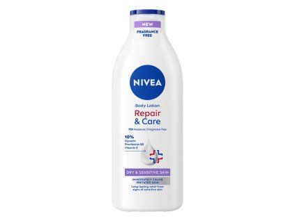 Nivea Tělové mléko 400ml Repair & Care Sensitive