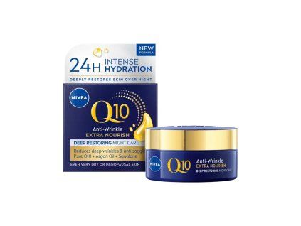Nivea krém Q10 50ml Noční (Suchá pokožka)