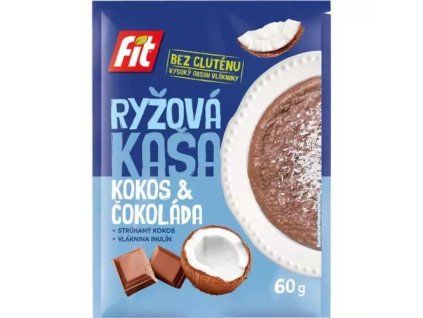 FIT rýžová kaše kokos a čokoláda 60g