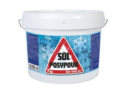 Posypová sůl 7kg kbelík
