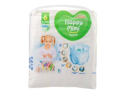 Happy Mimi pants 6 16-30kg (14ks/fol)