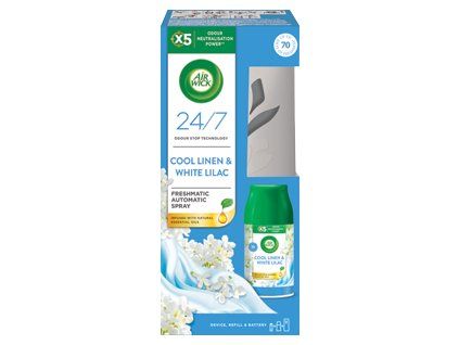 Air Wick difuzér + NN 250ml svěží prádlo