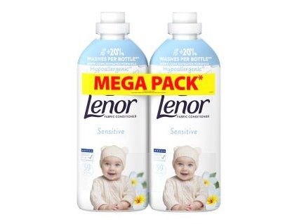 Lenor aviváž 118PD Sensitive - 2x1239ml