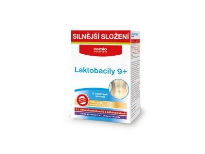 Cemio Laktobacily (20cps/kra) 9+