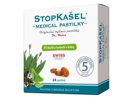 STOPKAŠEL Medical pastilky (24pst/kra)