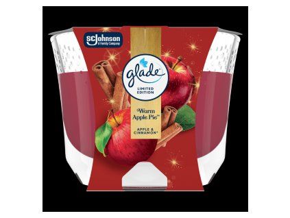 Glade svíčka 204g Warm Apple Pie
