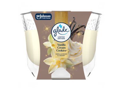 Glade svíčka 204g Vanilla Cream Cookies