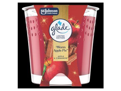 Glade svíčka 112g Warm Apple Pie