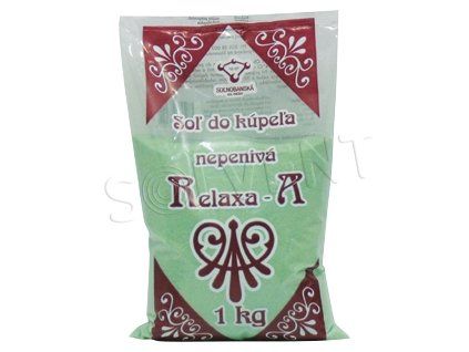 Androméda relaxa koupelová sůl Máta 1 kg