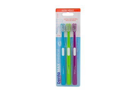 Dentamax zubní kartáček (3ks/balení) MEDICAL ultra soft