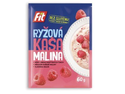 FIT rýžová kaše malina 60g