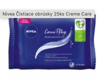 NIVEA čistící ubrousky (25ks/fol) creme care