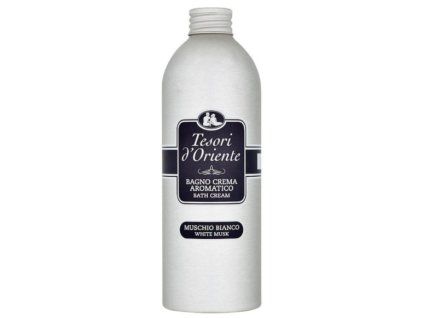 Tesori d´Oriente Koupelový krém/pěna Muschio Bianco 500ml