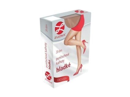 Zuzka punčochové kalhoty exclusiv hladké, hnědé