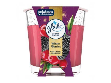 Glade svíčka 112g Winter Berries