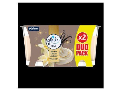 Glade DUO svíčky 2x112g Vanilla Cook