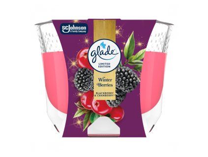 Glade svíčka 204g Winter Berries