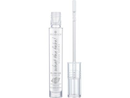 essence lesk na rty what the fake! GLASS SHINE PLUMPING 01