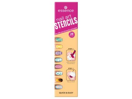 essence šablony na nehty nail art;