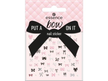 essence nálepky na nehty PUT A bow ON IT;