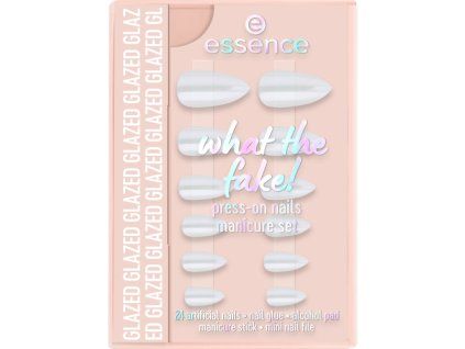 essence what the fake! sada s umělými nehty PRESS-ON 01