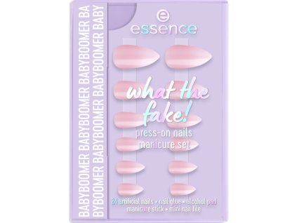 essence what the fake! sada s umělými nehty PRESS-ON 03