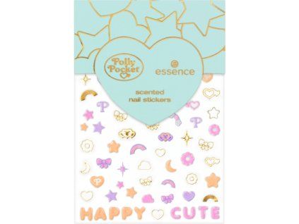 essence Polly Pocket voňavé nálepky na nehty
