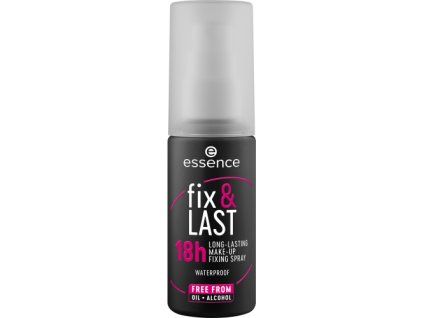 essence fixační sprej na make-up fix & LAST 18h