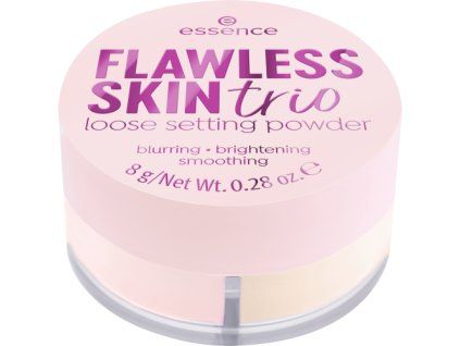 essence sypký pudr FLAWLESS SKIN trio 10