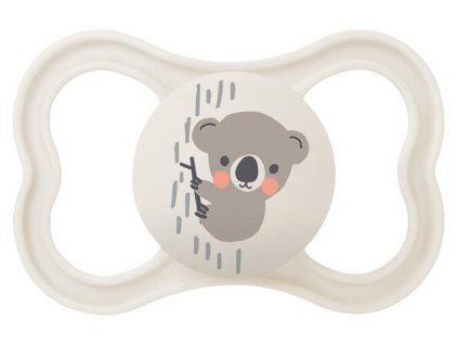 MAM DUDLÍK AIR 6+, bílý/koala;