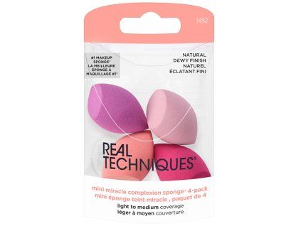 REAL TECHNIQUES HOUBIČKY MINI 4 KS