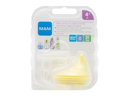 MAM PÍTKO JEMNÉ NA DOTEK & VENTIL NA VŠECHNY HRNKY, 4+ měsíce