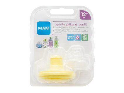 MAM PÍTKO SPORTS + VENTIL PRO VŠECHNY HRNKY, 12+ měsíců