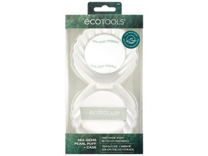 ECOTOOLS Sea Gems Houbička Pearl Puff + pouzdro