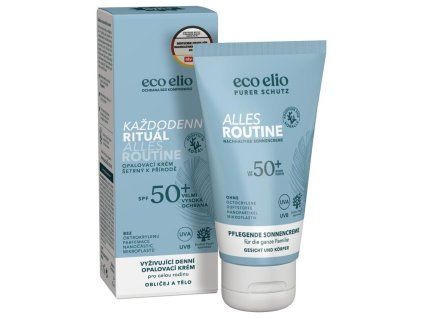 ECO ELIO OPALOVACÍ KRÉM KAŽDODENNÍ RITUÁL SPF 50+, 75ml