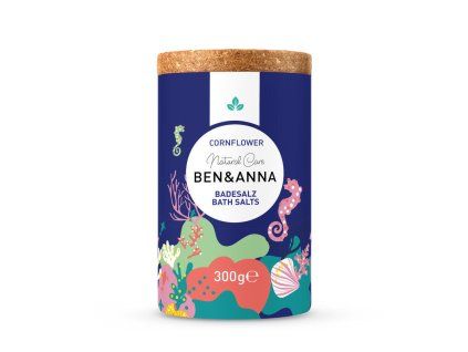 BEN&ANNA Sůl do koupele chrpa 300 g
