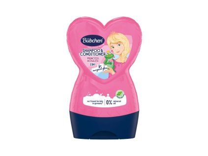 BÜBCHEN KIDS Šampon & kondicionér 2v1 Růženka 230 ml