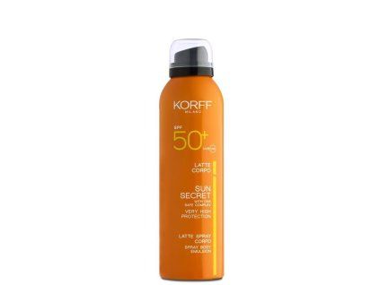 KORFF SUN SECRET SPRAY BODY LOTION SPF 50+ 200ML