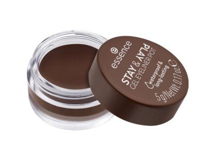 essence gelové oční linky STAY & PLAY 02