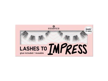 essence umělé řasy lashes to impress 08
