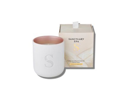 SANCTUARY SPA Svíčka Golden Sandalwood 260g