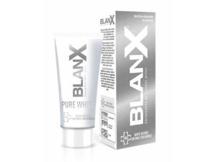 BlanX Pro Pure White, bělicí zubní pasta, 25 ml;