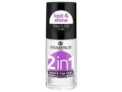 essence podkladový a krycí lak na nehty 2v1