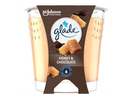 Glade svíčka 112g Candle Honey&Chocolate