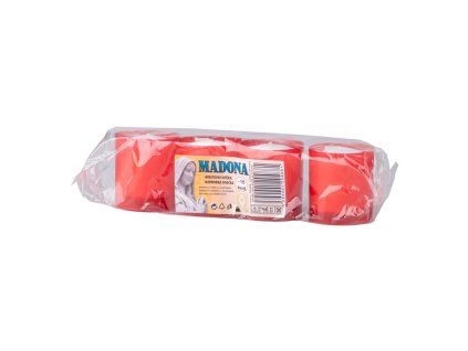 Madona 55g 15h. 4ks červené lisované