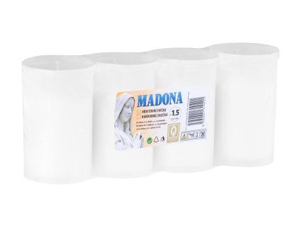 Madona hřbitovní 120g ~1,5dne 4ks bílá lisovaná