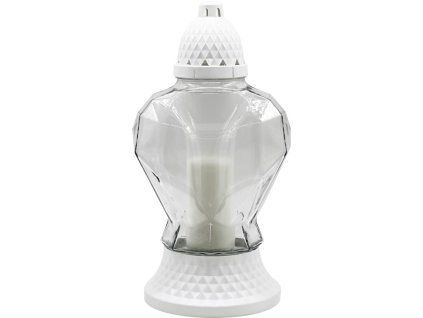 Madona Hřb.Sklo 30cm vklad 110g 32h. Srdce