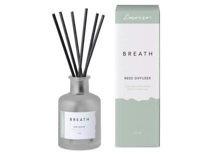 Emocio Diffuser Wellness Breath, 150ml + vonná stébla