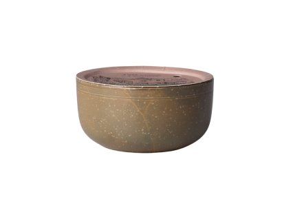 Emocio vonná svíčka v keramice Lime Basil & Mandarine, zelená tříknotá 130x65mm