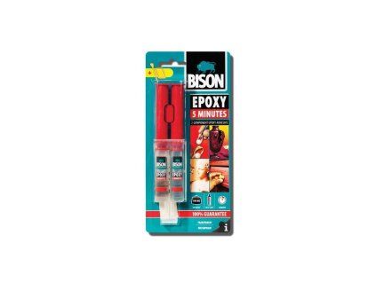 BISON čiré epoxidové lepidlo EPOXY 5 MIN 24 ml